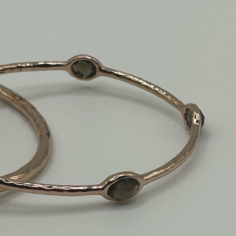 Ippolita Rose Gold Bangle Trio - Picture 6 of 9